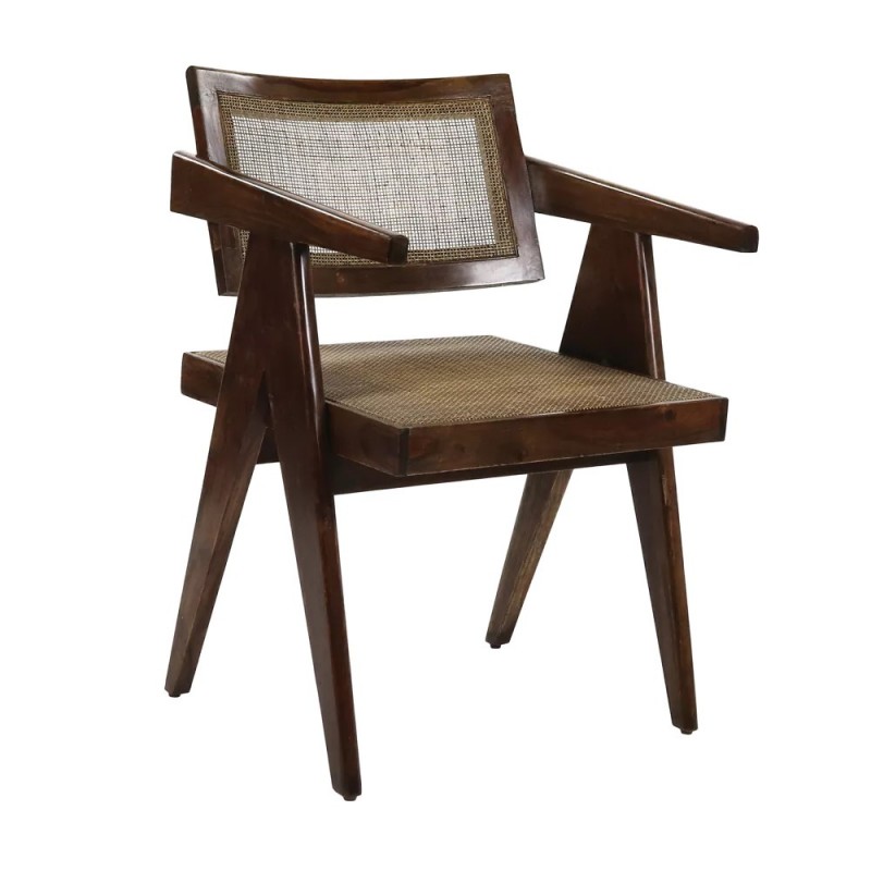 ARMCHAIR ROSA MANGO WOOD RATTAN - CHAIRS, STOOLS